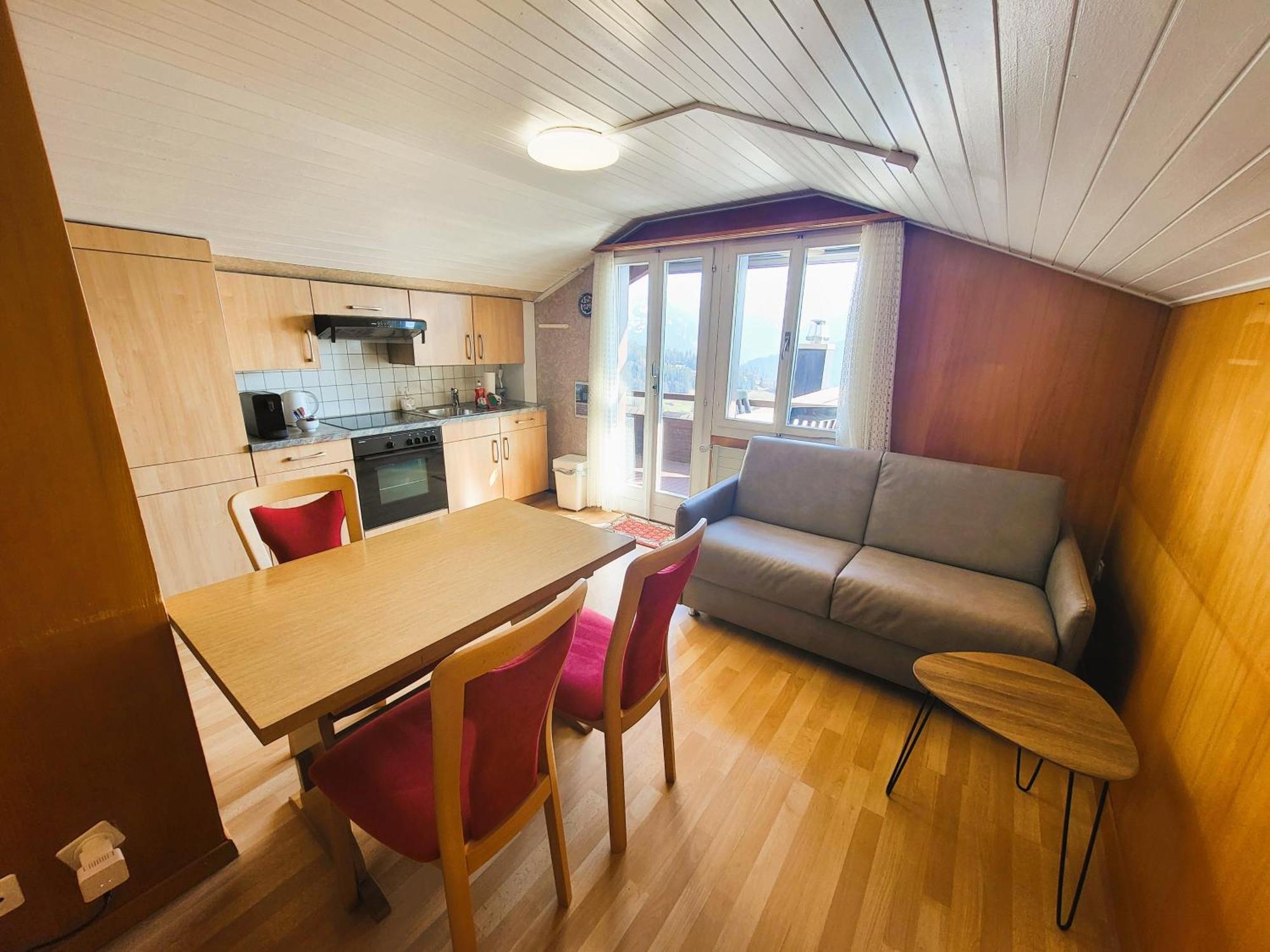 Chalet Lilo 2 Zimmer Top Mountain View Beatenberg Eksteriør billede